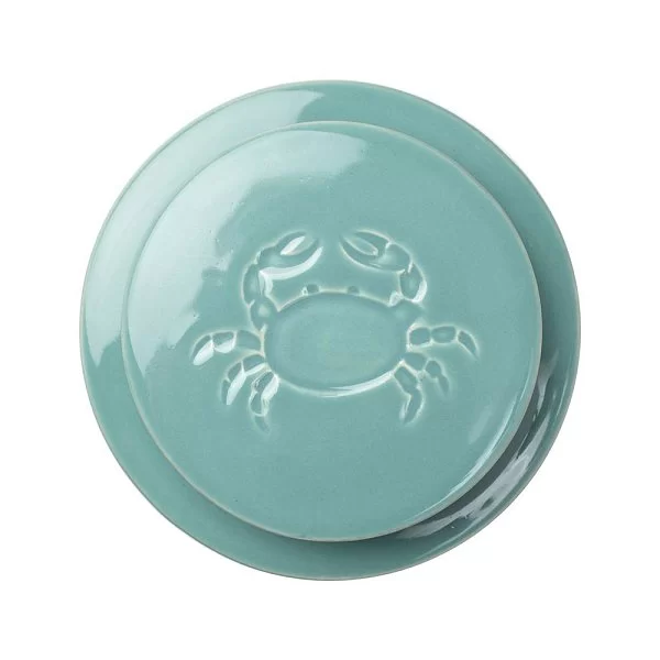 Емкость для хранения Crab, диаметр 10,5 см, материал керамика, цвет синий, T&G, Великобритания, 18602 - изобр. 9