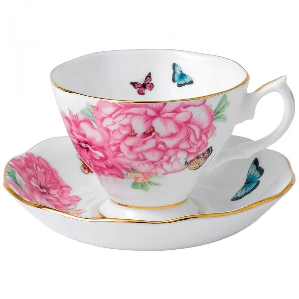 Чашка с блюдцем Miranda Kerr 200 мл материал фарфор, Royal Albert, Великобритания, RAL-40001820 - изобр. 7