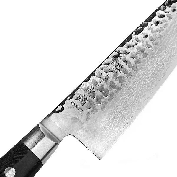 Набор из 2-х кухонных ножей с точилкой ZEN, материал дамасская сталь, Yaxell, Япония, YA35500-003 - изобр. 13