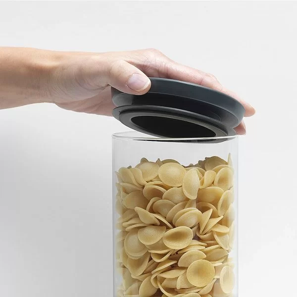 Модульная банка 1,1л, стекло, черный, Brabantia, 298264 - изобр. 9