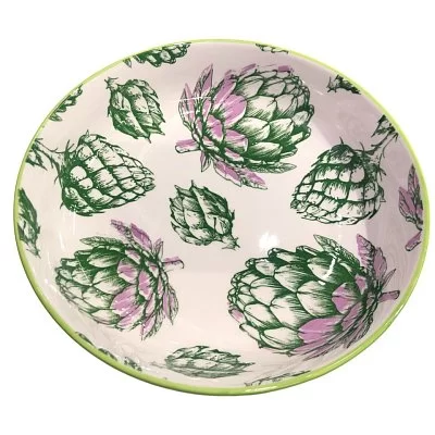 Салатник "Розовый танец", диаметр 23 см, объем 1200 мл, костяной фарфор, Anna Lafarg Emily, AL-M1661_BB-E9 - изобр. 19