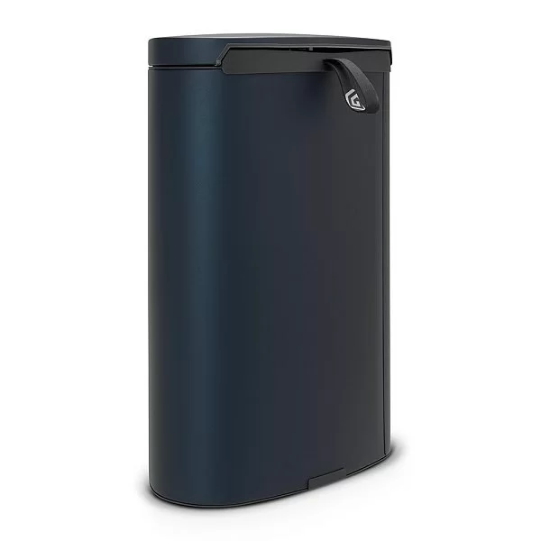Мусорный бак эргономичный FlatBack+, 40л, минерально-синий, Brabantia, 103889 - изобр. 9