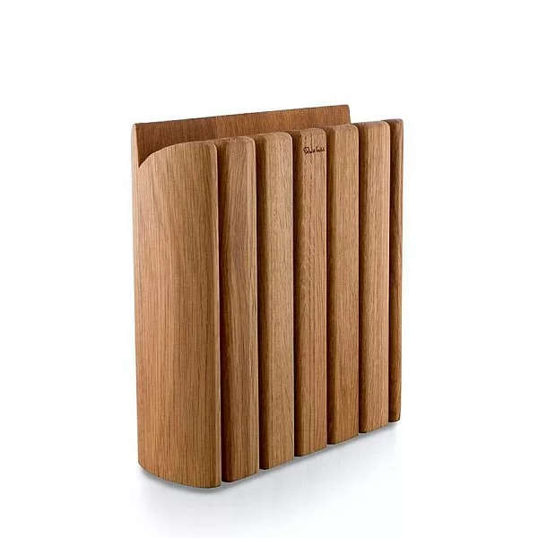 Набор кухонных ножей на подставке из бука Signature knife, 7 предметов, нержавеющая сталь, Robert Welch, Великобритания, SIGBO2097V/7 - изобр. 10