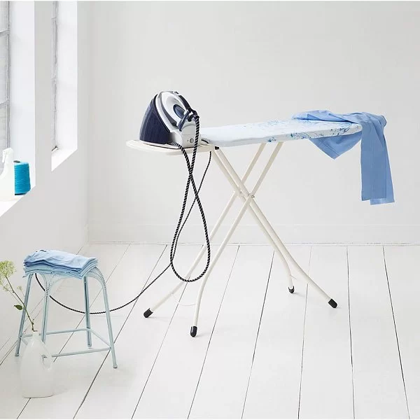 Гладильная доска Perfect Flow 124x38см, декор чехла Пузырьки, Brabantia, Бельгия, 103629 - изобр. 13