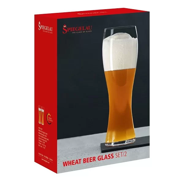 Набор из 2 бокалов для пшеничного пива Wheat Beer 700 мл, хрустальное стекло, Spiegelau, Германия, 4991685 - изобр. 8