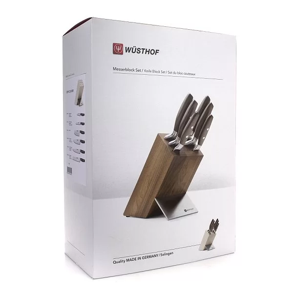 Набор из 6-ти кухонных ножей на подставке Epicure, Wusthof, 9856 - изобр. 10