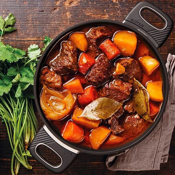 Сотейник высокий антипригарный 32 см высота 12 см, литой алюминий, Gastrolux, Дания, A732 - изобр. 10