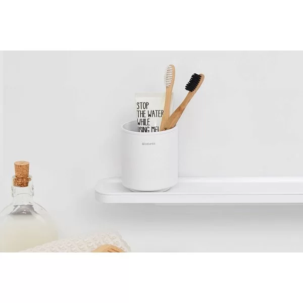 Стакан для зубных щеток Mindset, цвет графитовый, Brabantia, Бельгия, 303265 - изобр. 10