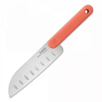 Нож кухонный поварской Wide Santoku длина лезвия 19,1 см, сталь VG-MAX в обкладках из дамаска, Kai, Япония, DM-0717 - изобр. 49