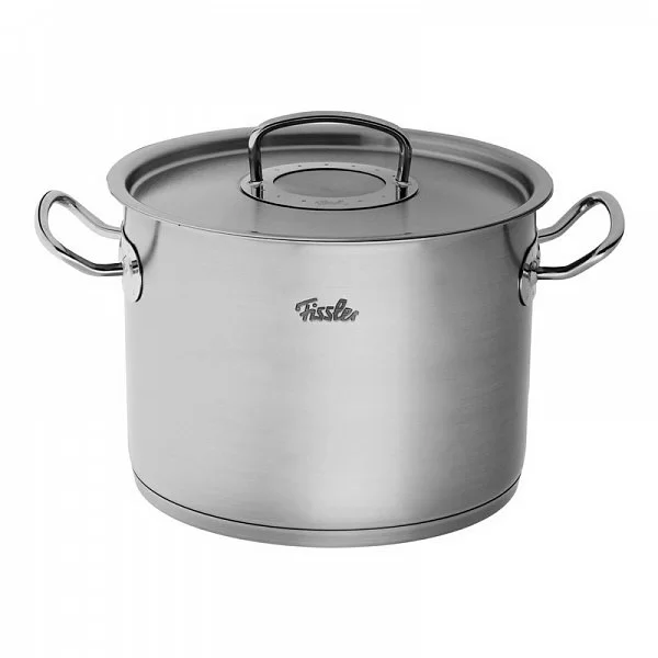 Кастрюля высокая с крышкой из нержавеющей стали Original Pro 9,1 л диаметр 24 см, Fissler, Германия, 8411324 - изобр. 7