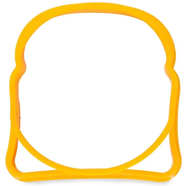 Набор из 2-х форм для яичницы Toast 2 шт, 12х11 см, цвет желтый, материал силикон, Mastrad, Франция, F65809 - изобр. 7