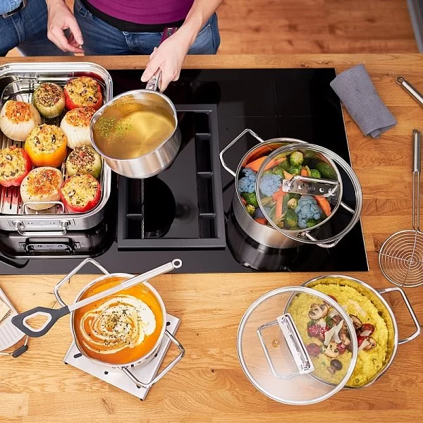 Набор посуды Expertiso из 4 предметов, нержавеющая сталь 18/10, Германия, 91947 Roesle - изобр. 12