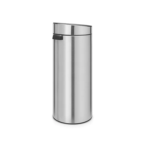 Мусорный бак Touch Bin New 30л, стальной матовый, Brabantia, 115349 - изобр. 8