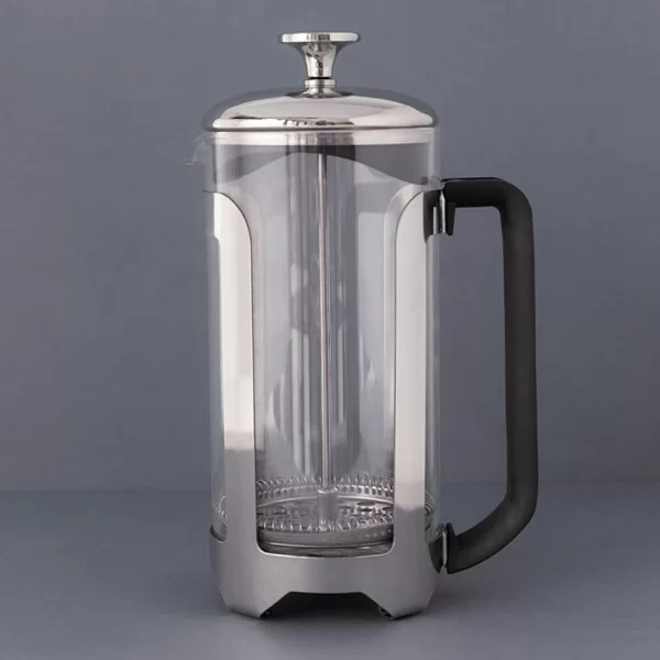 Кофейник френч-пресс La Cafetiere 850 мл, нержавеющая сталь+стекло, Kitchen Craft, Великобритания, LCROMA6CPSIL - изобр. 8