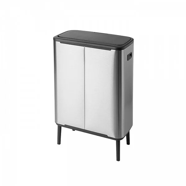 Мусорный бак TOUCH BIN BO HI объем 60 л, цвет стальной матовый, материал нержавеющая сталь, Brabantia, Бельгия, 130267 - изобр. 9