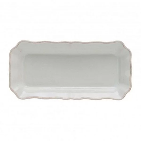 Блюдо прямоугольное Alentejo 21x10 см, керамика, цвет белый, Costa Nova, Португалия, TR211-WHT(TR211-00201Z) - изобр. 7