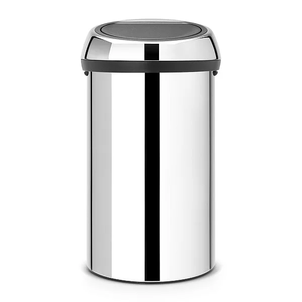 Мусорный бак Touch Bin 60л, полированная сталь, Brabantia, 402609 - изобр. 7