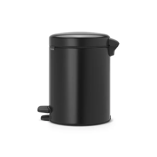 Мусорный бак с педалью NewIcon, 5л, черный матовый, Brabantia, 112928 - изобр. 8
