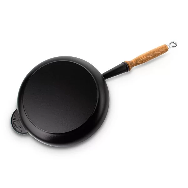 Сковорода 24 см, материал эмалированный чугун, цвет черный матовый, Le Creuset, Франция, 20058240000460 - изобр. 9