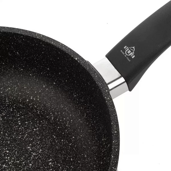 Сковорода глубокая с антипригарным покрытием 24 см, литой алюминий, Olympia, Италия, 201.24 - изобр. 9