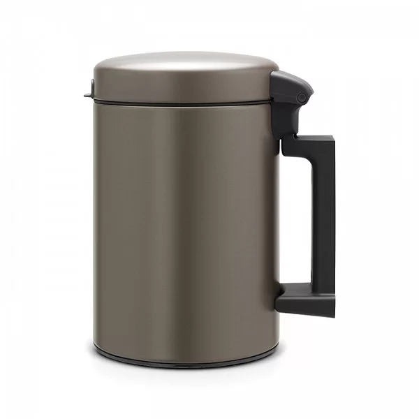 Мусорный бак настенный NewIcon, 3л, платиновый, Brabantia, 116223 - изобр. 11