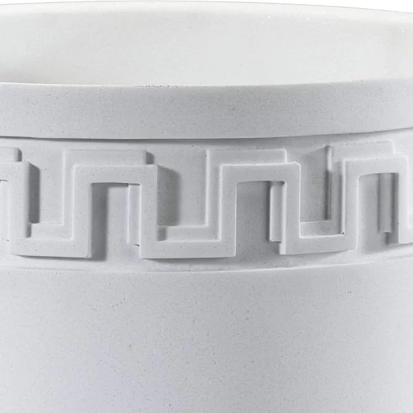 Корзина для мусора Gramercy 20х20х25 см, цвет белый, материал полистоун, Avanti, США, 14501F - изобр. 9