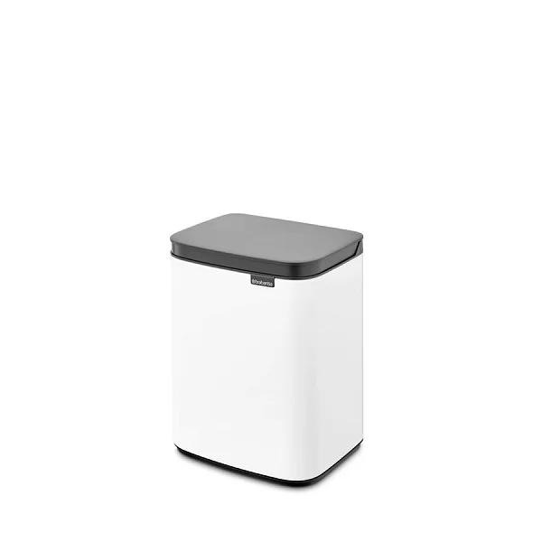 Мусорный бак Bo 4 л, 28x20x17 см, нержавеющая сталь, цвет белый, Brabantia, Бельгия, 222344 - изобр. 7