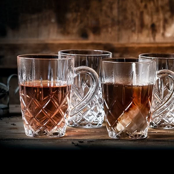 Набор из 4 кружек для горячих напитков Hot Beverages, объем 347 мл, хрусталь, Nachtmann, Германия, 104049 - изобр. 8