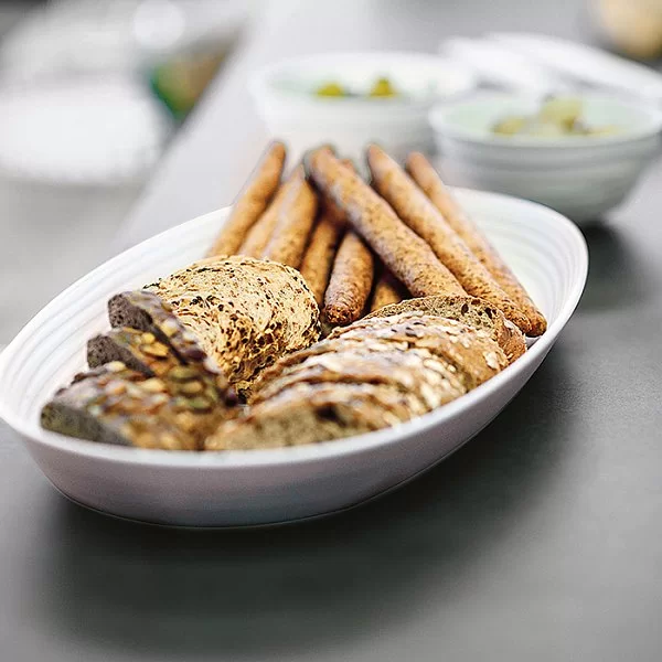 Блюдо сервировочное Tierra материал пластик, цвет бежевый, Guzzini, Италия, 17540079 - изобр. 8