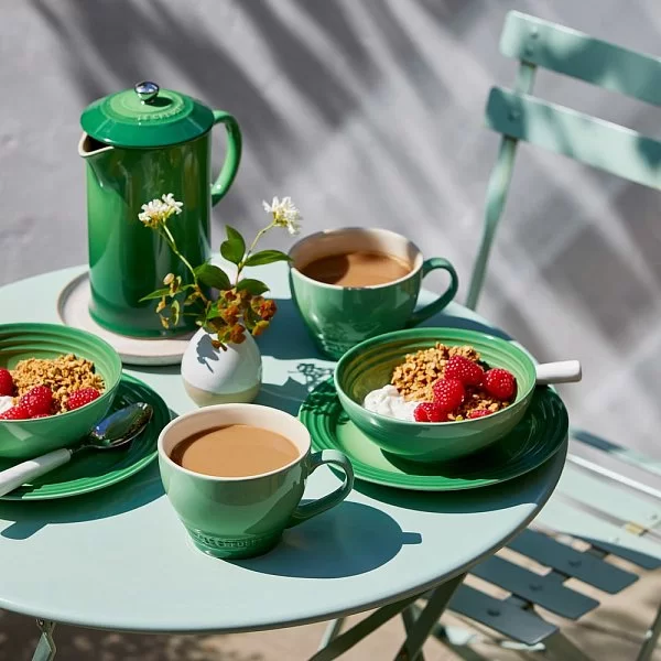 Френч-пресс 1 л, керамика, цвет зеленый бамбук, Le Creuset, Франция, 60706084080003 - изобр. 11