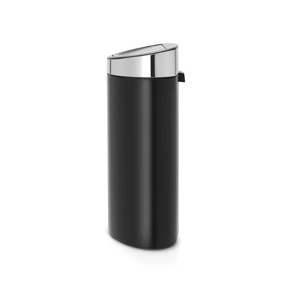 Мусорный бак Touch Bin New 40л, черный матовый, Brabantia, 114847 - изобр. 8