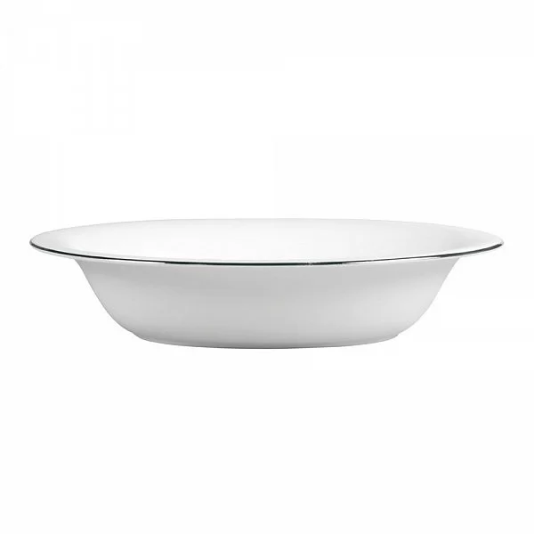 Глубокое блюдо для овощей Vera Wang Blanc Sur Blanc 26x20x5,5 см, материал фарфор, цвет белый, Wedgwood, Великобритания, 50108303602 - изобр. 7