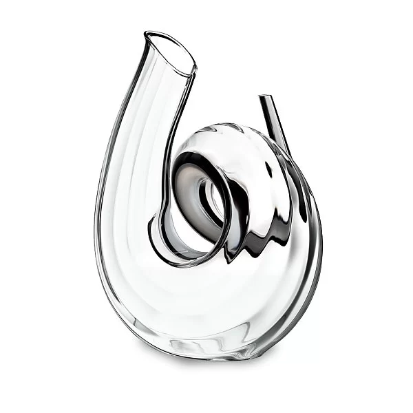 Декантер Curly Fatto a Mano с оптическим эффектом 1,4 л, хрусталь, ручная работа, Riedel, Австрия, 2011/00 - изобр. 7