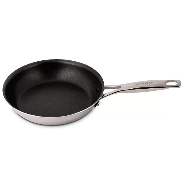 Сковорода 20 см с антипригарным покрытием 3-х слойная нержавеющая сталь, серия Forza, Arcos, 711000 - изобр. 7