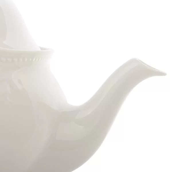 Чайник Rubin Cream Uni 950 мл, фарфор, цвет кремовый, Seltmann Weiden, Германия, RUBIN TK0.95 - изобр. 9