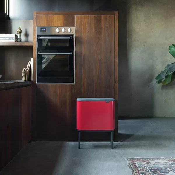 Мусорный бак Touch Bin Bo 36л, пламенно-красный, Brabantia, 315749 - изобр. 11