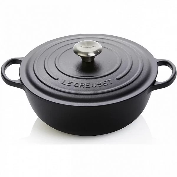 Казан La Marmite 7 л, цвет черный, чугун, Le Creuset, Франция, 21114320000430 - изобр. 7