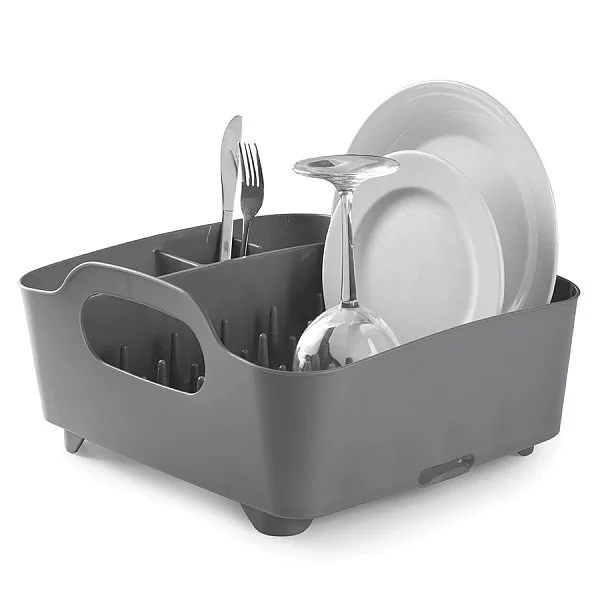 Сушилка для посуды Tub 36,8х32х18 см, материал пластик, цвет темно-серый, Umbra, Канада, 330590-149 - изобр. 7