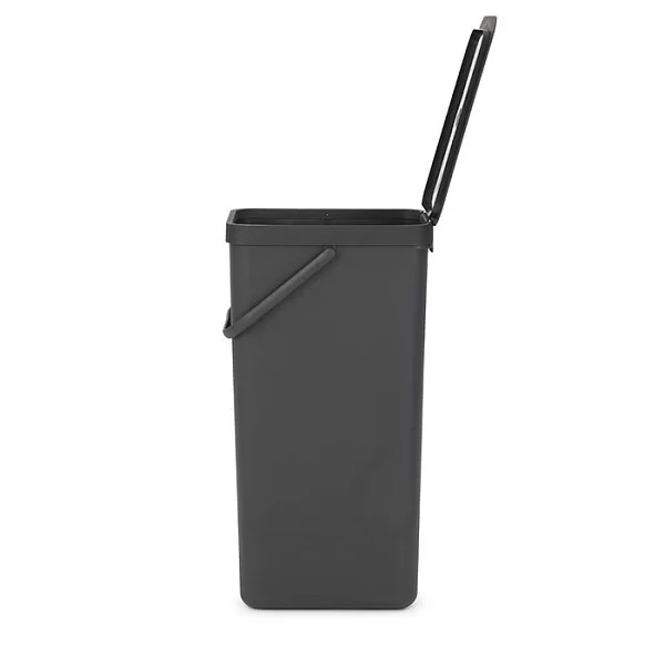 Ведро для мусора Sort and Go 40 л, материал платсик, цвет серый, Brabantia, Бельгия, 251047 - изобр. 8
