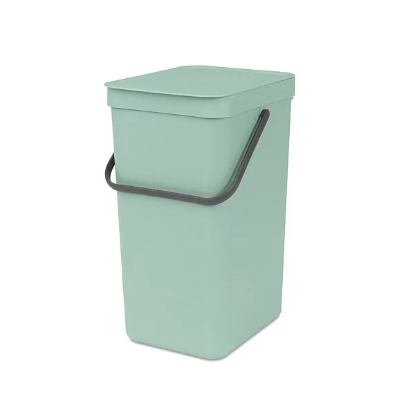 Ведро для мусора SORT&GO 16 л, пластик, цвет мятно-голубой, Brabantia, Бельгия, 211867 - изобр. 7