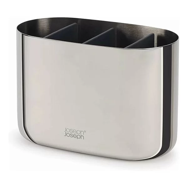 Подставка для зубных щеток EasyStore Lux 17,5х9,4х11,7 см, нержавеющая сталь, Joseph Joseph, Великобритания, 70581 - изобр. 7