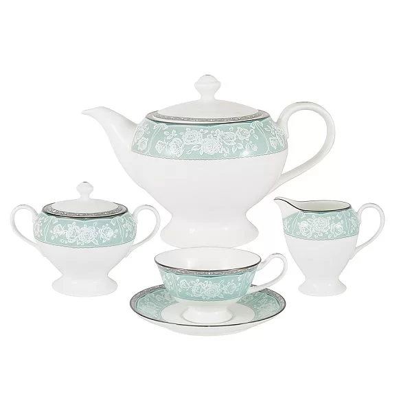 Чайный сервиз Прикосновение, 6 персон, 17 предметов, Narumi, N51707-52676 - изобр. 7