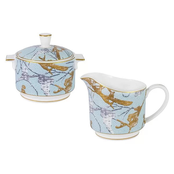 Чайный сервиз "Марсель" на 6 персон 21 предмет, костяной фарфор, Anna Lafarg Emily, AL-M2262_21-E9 - изобр. 10