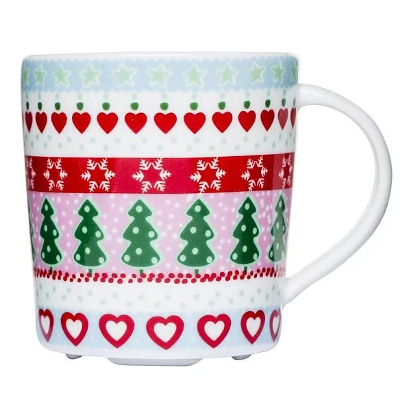 Кружка зимняя малая Holiday Celebrations, 120 мл, керамика, SagаForm, Швеция, 5017287 - изобр. 7