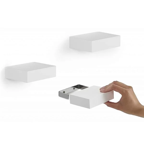 Полки настенные Showcase 3 шт, цвет белый, материал дерево, Umbra, Канада, 325560-660 - изобр. 8