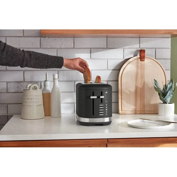 Тостер на 2 хлебца, цвет чугун, Kitchen Aid, США, 5KMT2109EBK - изобр. 12