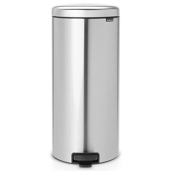 Мусорный бак с педалью NewIcon, 30л, стальной матовый, Brabantia, 111822 - изобр. 7
