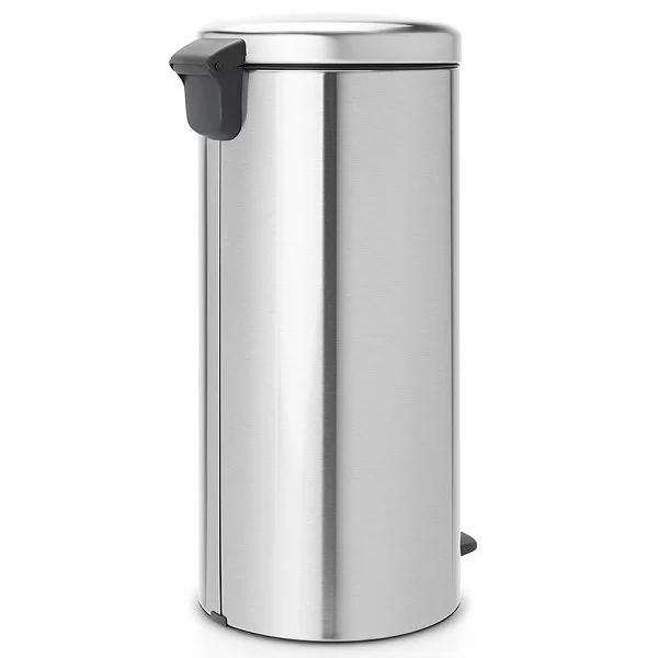 Мусорный бак с педалью NewIcon, 30л, стальной матовый, Brabantia, 111822 - изобр. 10