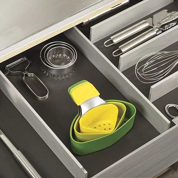 Набор из 3 пароварок для кастрюли, нержавеющая сталь + силикон, Joseph Joseph, 40083 - изобр. 10