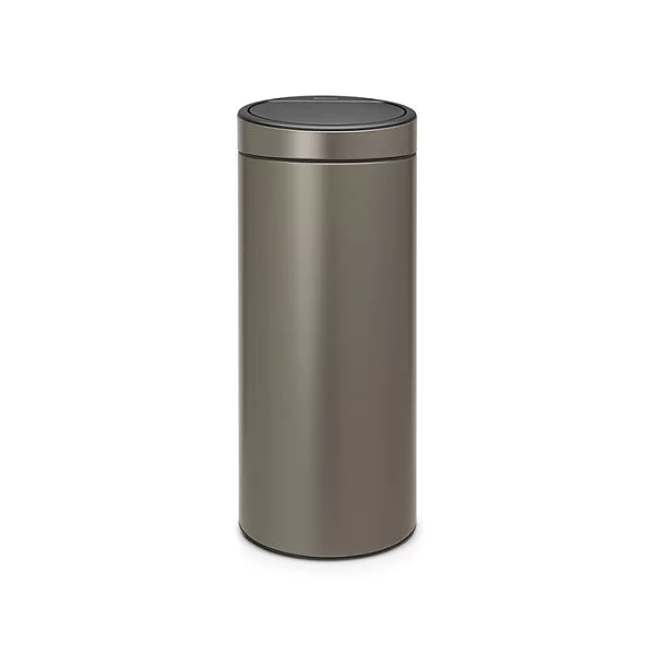 Мусорный бак Touch Bin New 30л, платиновый, Brabantia, 115363 - изобр. 7
